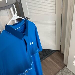 Blue Under armour Polo shirt